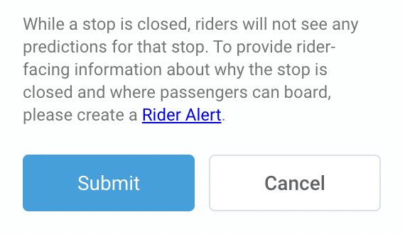 Rider Alerts